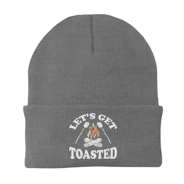 Let's Get Toasted Embroidered Beanie